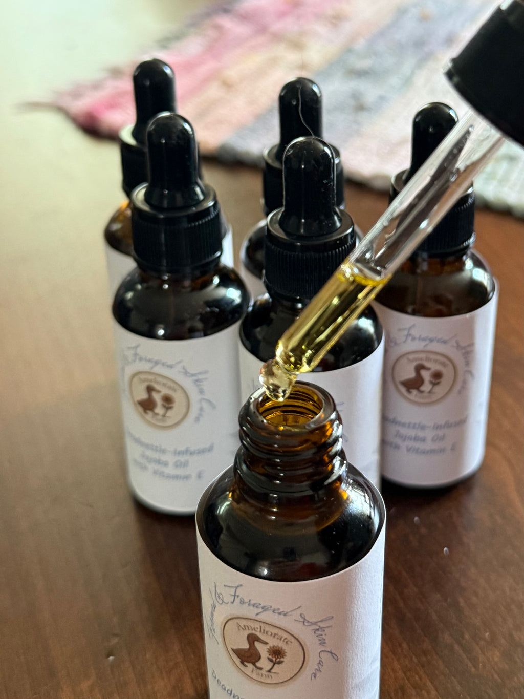 Purple Deadnettle Infused Jojoba Oil with Vitamin E Facial Oil