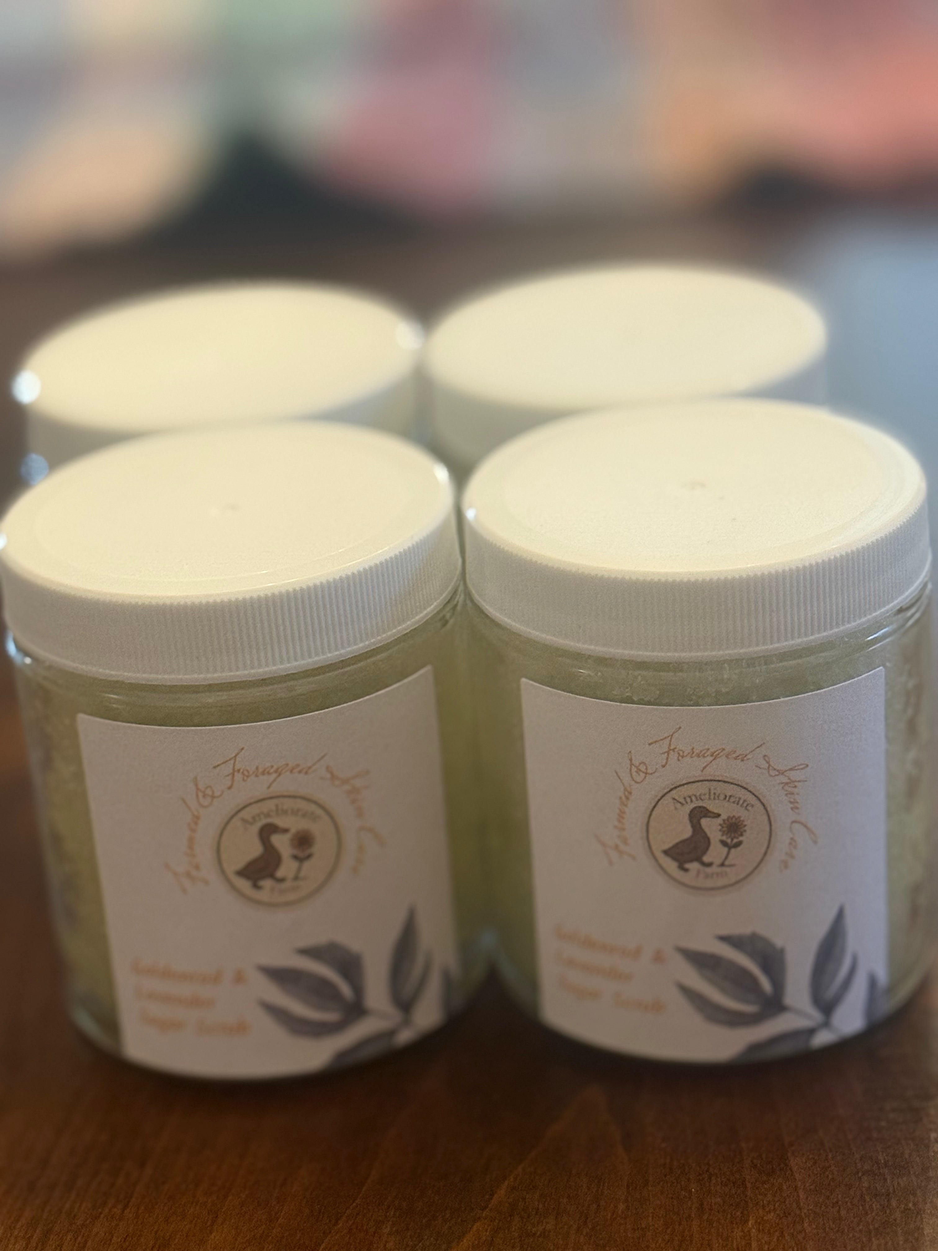 Goldenrod-Lavender Sugar Scrub
