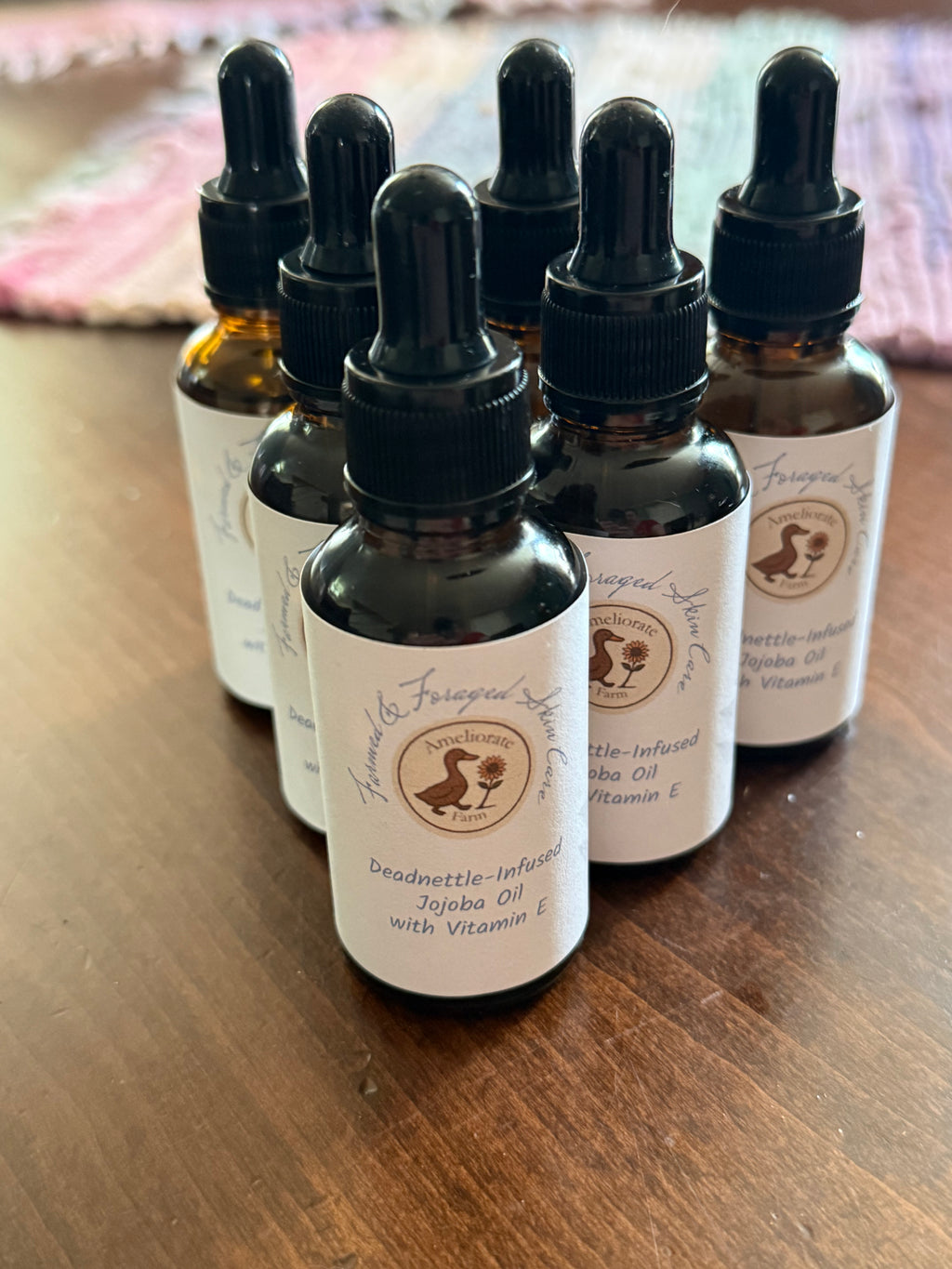 Purple Deadnettle Infused Jojoba Oil with Vitamin E Facial Oil
