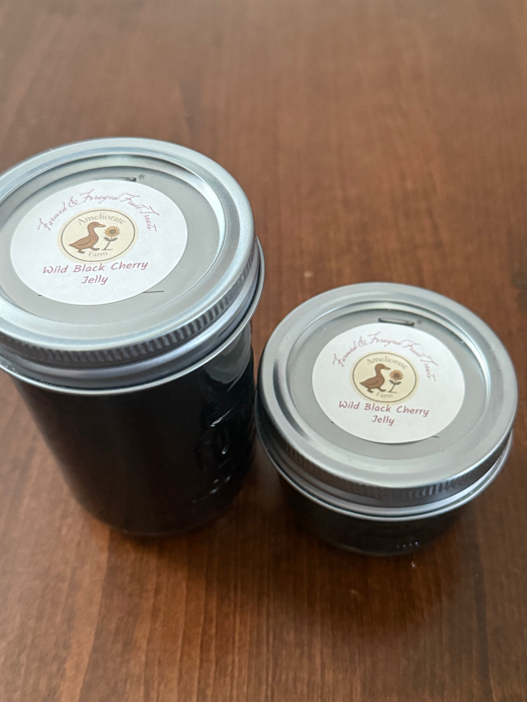 Wild Black Cherry Jelly